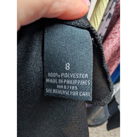 VTG Y2K Babydoll Dark Fairy Whimsigoth Rosette Square Neck Bustier Dress 8 - Picture 13 of 14